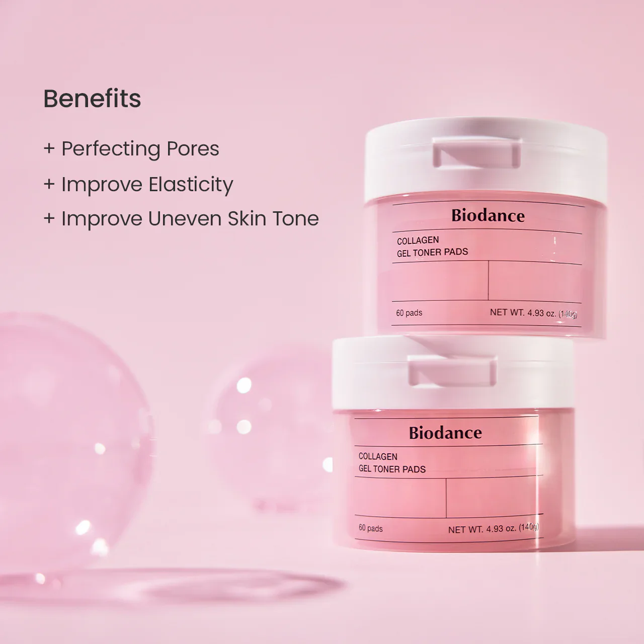 BIODANCE Collagen Gel Toner Pads (60pads) - Image 4