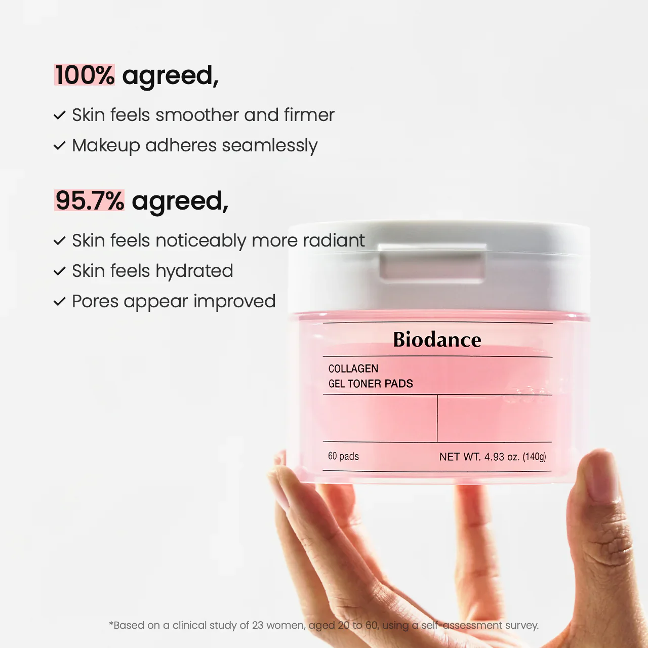 BIODANCE Collagen Gel Toner Pads (60pads) - Image 5