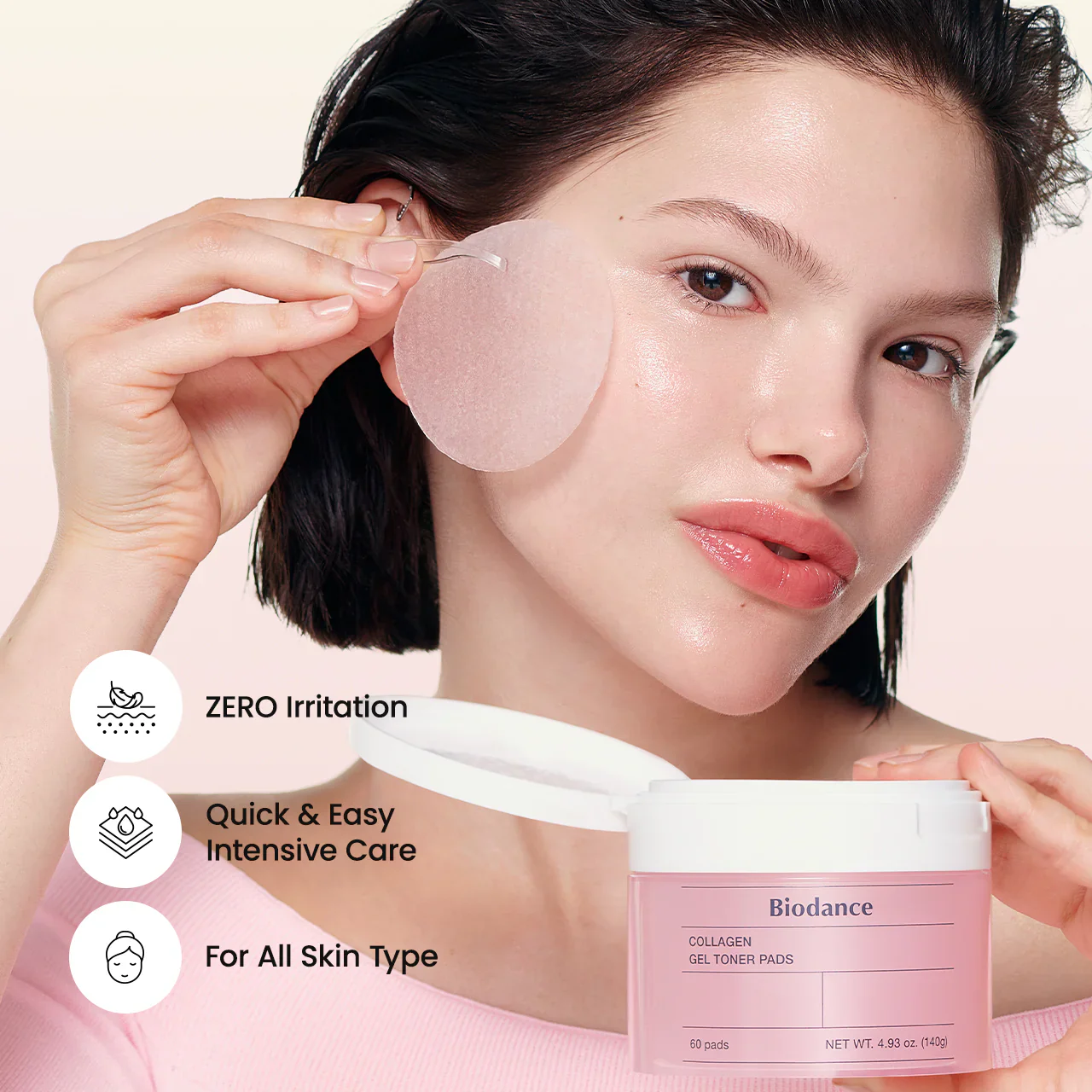 BIODANCE Collagen Gel Toner Pads (60pads) - Image 6