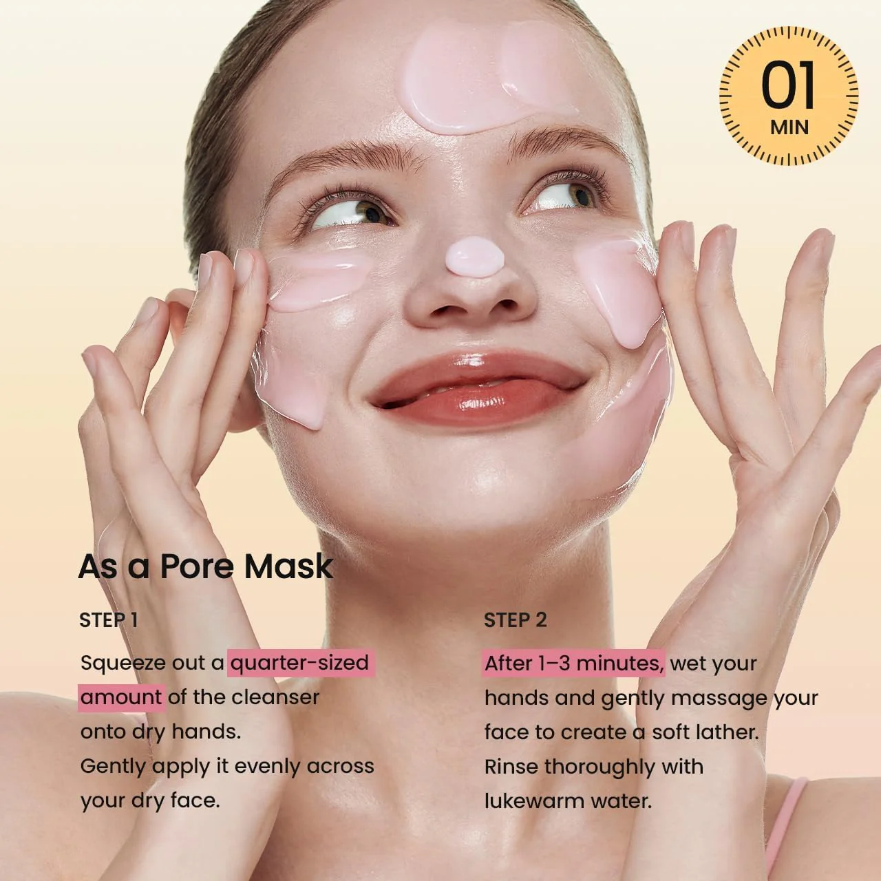 BIODANCE Collagen Mask To Foam Cleanser 150ml - Image 3