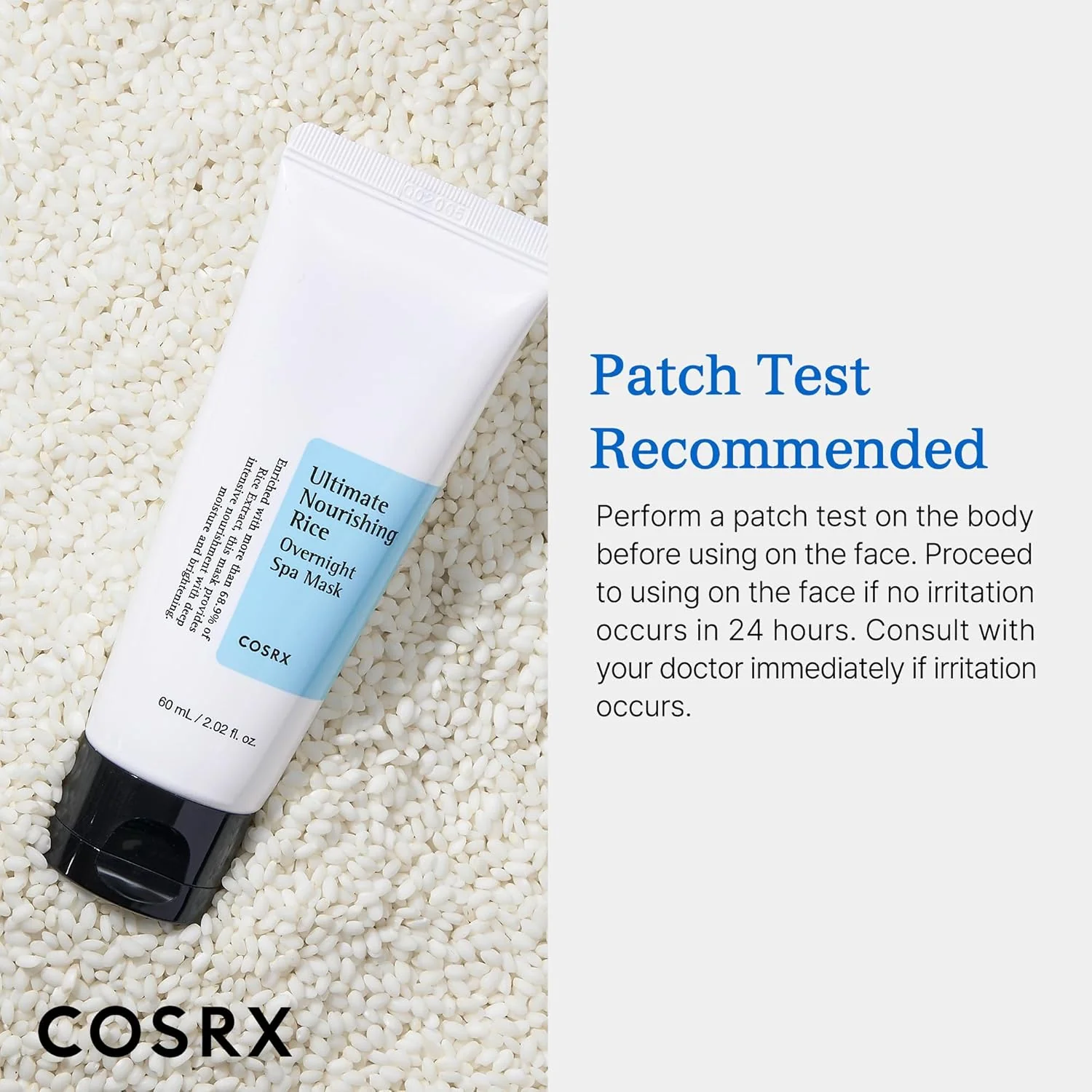 COSRX Ultimate Nourishing Rice Overnight Mask 60ml - Image 6