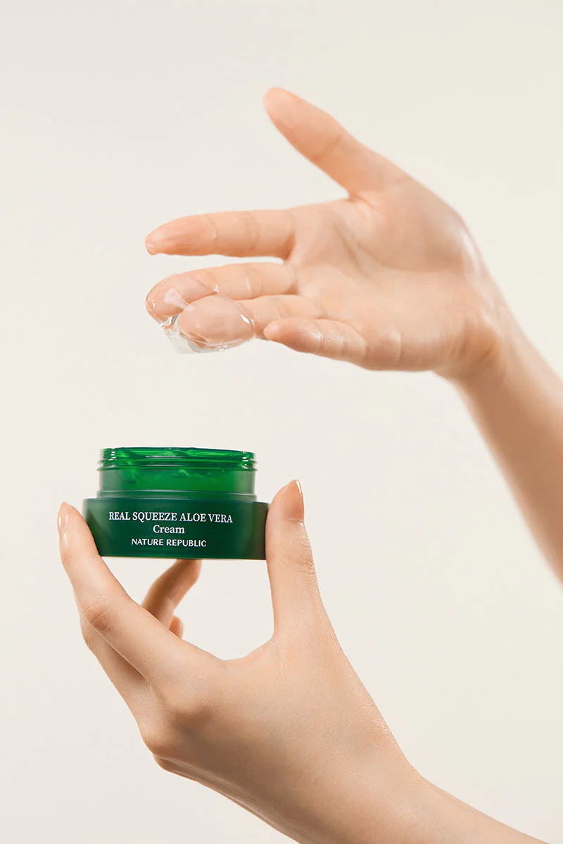 NATURE REPUBLIC Real Squeeze Aloe Vera Cream 55ml - Image 3