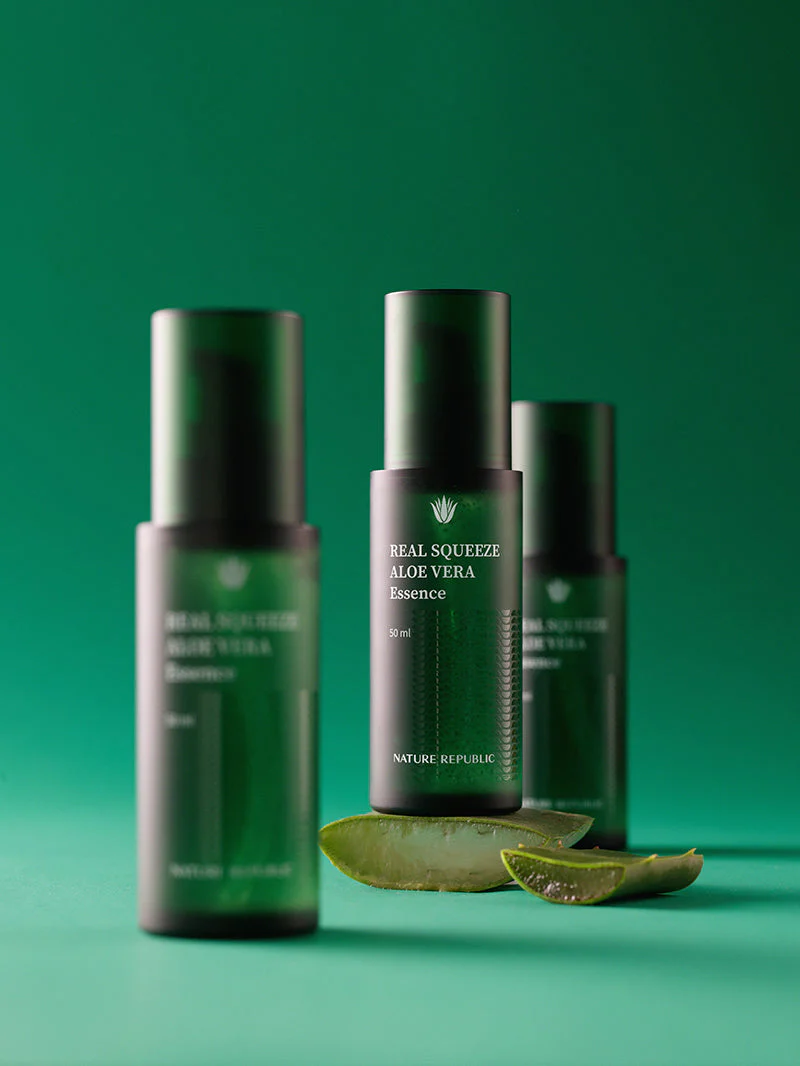 NATURE REPUBLIC Real Squeeze Aloe Vera Essence 50ml - Image 4