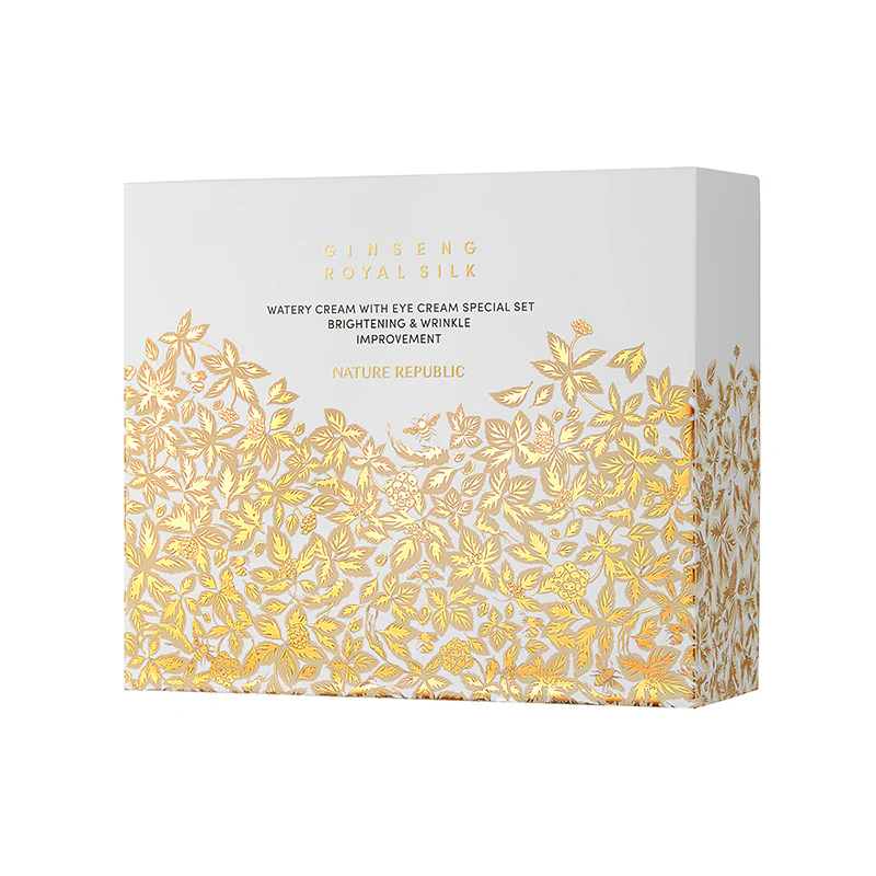 NATURE REPUBLIC Ginseng Royal Silk Watery Cream With Eye Cream Special Set - Image 3