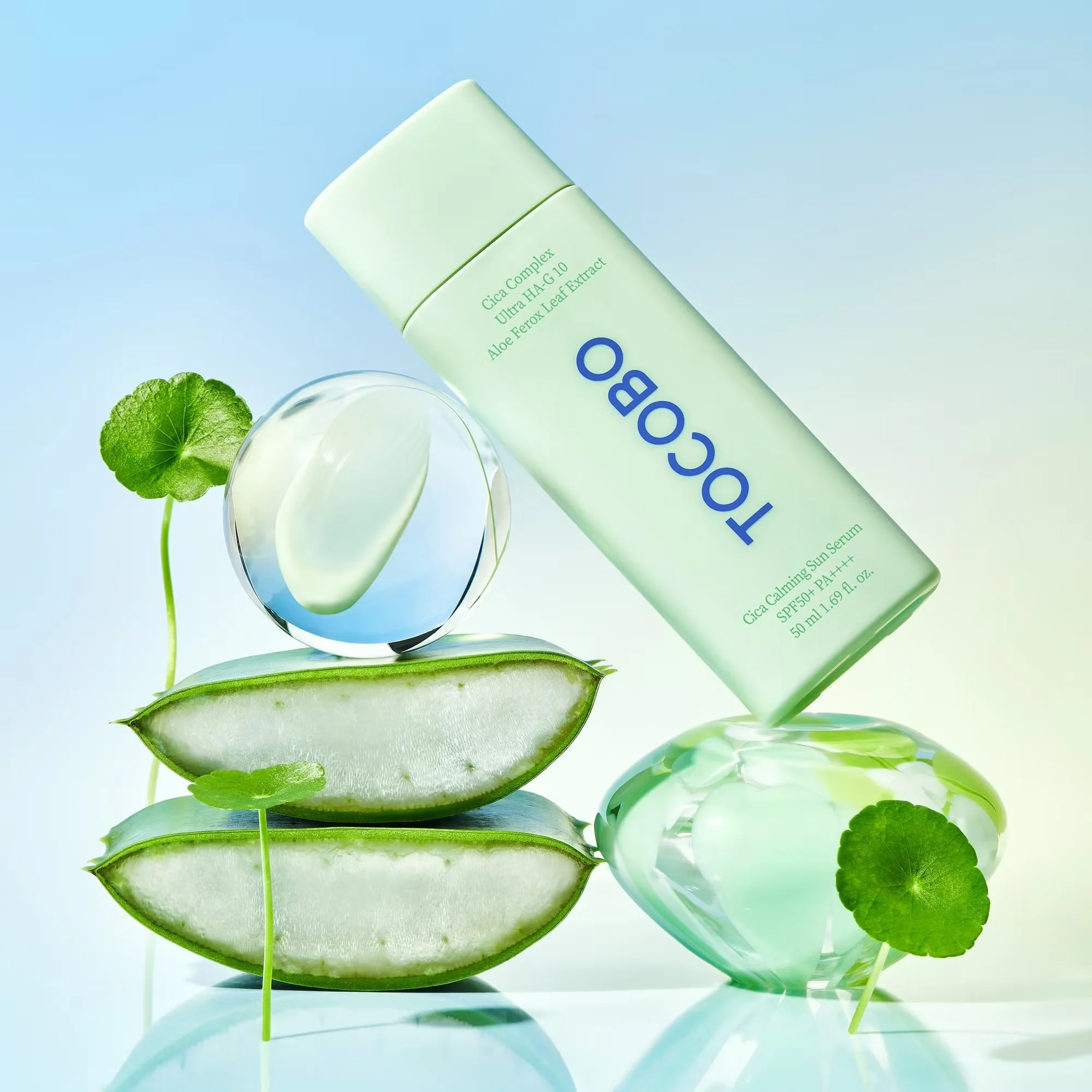 TOCOBO Cica Calming Sun Serum SPF50+ PA++++ 50ml - Image 3